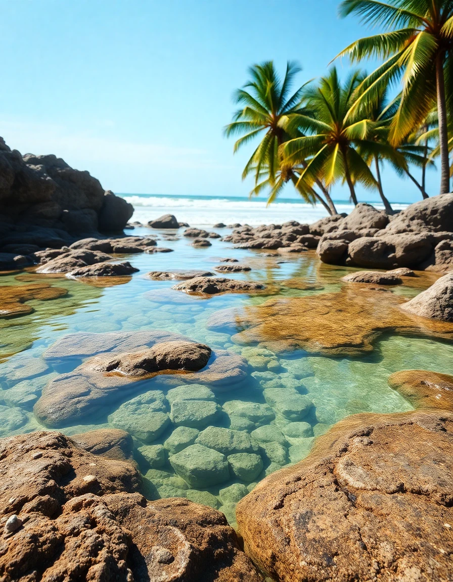 4 praias que viram piscina natural com a mare capa